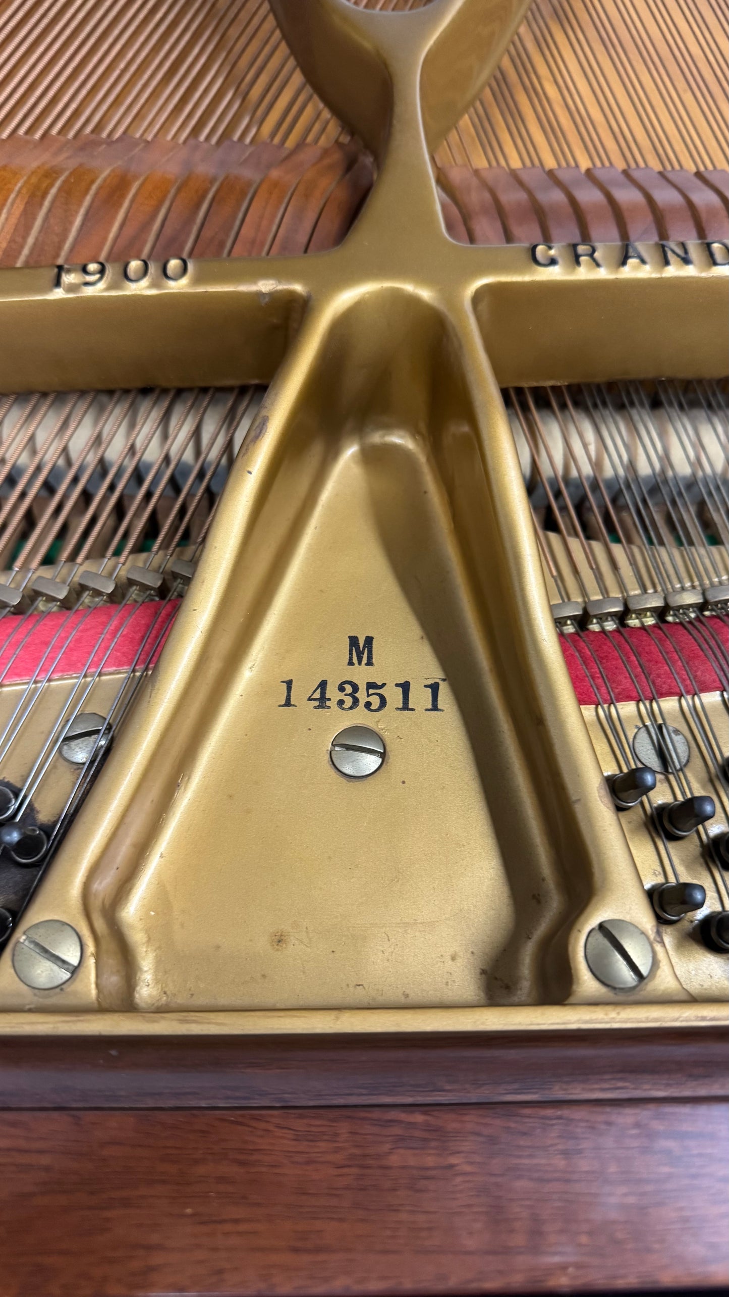 Baldwin M Red Mahogany Satin