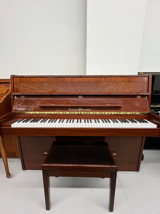 Schulze Pollman 113E Console Upright Piano